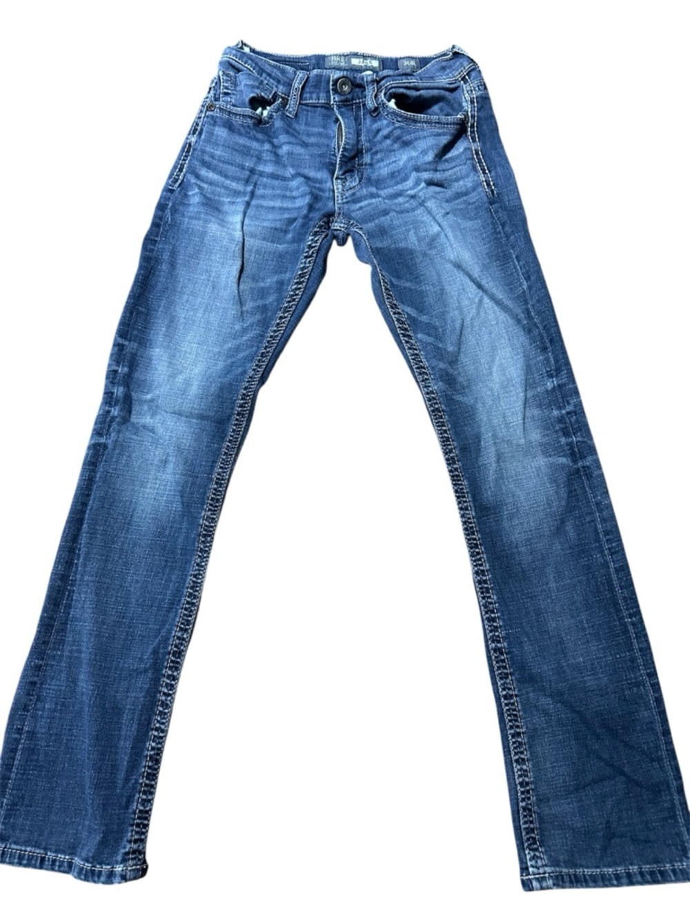 Men’s BKE Jake Straight Blue Denim Jeans
